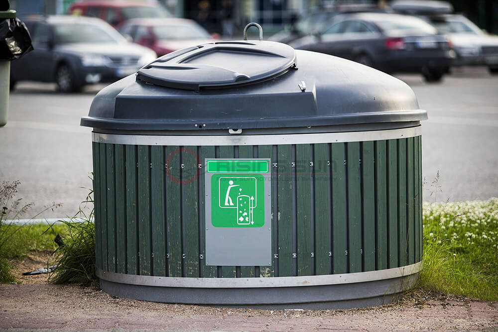 滾塑深埋垃圾桶