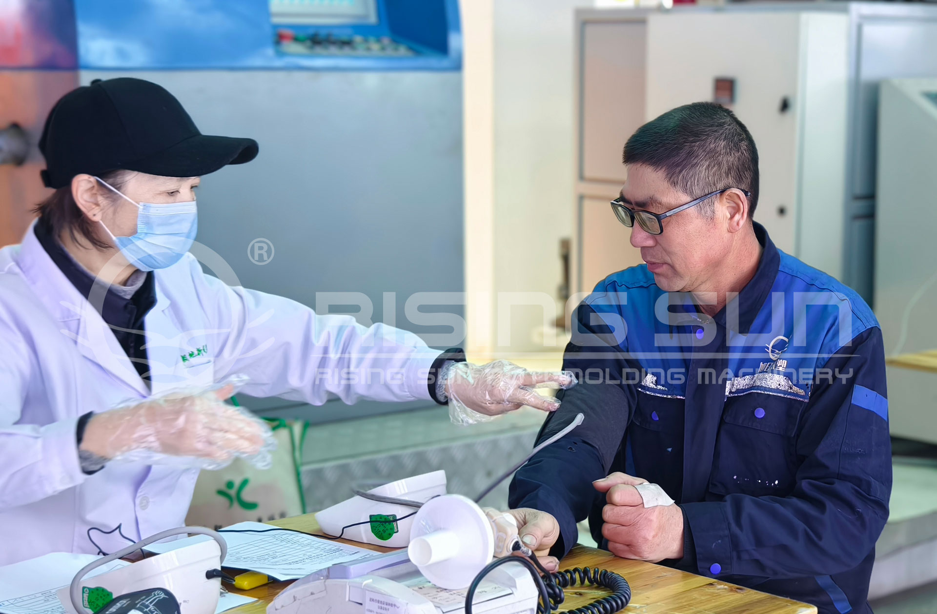 旭日新聞 | 旭日滾塑為健康加筑 “預(yù)防墻”，守護(hù)每一位奮斗者